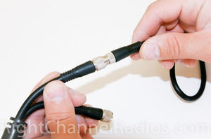 Firestik FireRing CB Coax for Dual Antennas - 18'